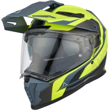 AMOQ ШОЛОМ AI100 MOJAVE GREY/YELLOW L