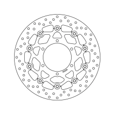 BREMBO SERIE ORO BRAKEDISC ПЛАВАЮЧИЙ