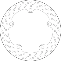 GOLDFREN BRAKEDISC YD305 HD204 ID181 T5