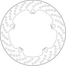 GOLDFREN BRAKEDISC YD305 HD204 ID181 T5