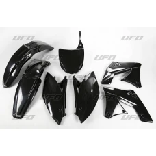 UFO КОМПЛЕКТ ПЛАСТІКОВ KAWASAKI KXF 250 '09-'12 КОЛІР ЧОРНИЙ  (KA212E001)
