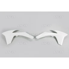UFO КРИШКИ РАДІАТОРА KTM SX/SXF '11-'12, EXC '12-'13 КОЛІР БІЛИЙ