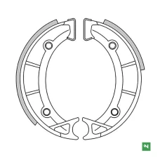 NEWFREN ПРОДАЖА КОЛОДКИ БАРАБАННІ ДИСКОВІ ТОРМОЗНІ APRILIA SCARABEO 50 93R (125X25MM)