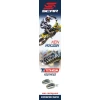 SCAR RACING ПІДНІЖКИ TYTANOWE GRIPPER SUZUKI RMZ 250 '10-'23, RMZ 450 '08-'23 (БЕЗ 2011R.), RMX 450Z '10-'17 - зображення 2