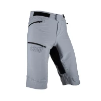LEATT (НОВИНКА 2023) ШОРТИ ВЕЛОСИПЕДІВ MTB ENDURO 3.0 SHORTS TITANIUM КОЛІР СІРИЙ РОЗМІР XL