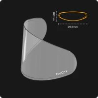 PINLOCK FOGCITY EASY УНІВЕРСАЛ ПОВНОЦІННЕ FACE МАЛА