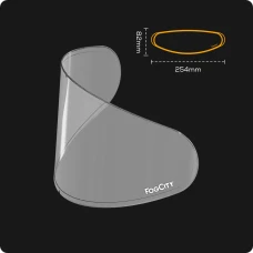 PINLOCK FOGCITY EASY УНІВЕРСАЛ ПОВНОЦІННЕ FACE МАЛА