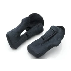 AIROH AVIATOR 2.2/2.3 WASHABLE CHEECKPADS ЧОРНИЙ M (10 MM)