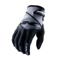 KENNY RACING РУКАВИЦІ CROSS/ENDURO МОДЕЛЬ BRAVE BLACK КОЛІР ЧОРНИЙ/СІРИЙ РОЗМІР L