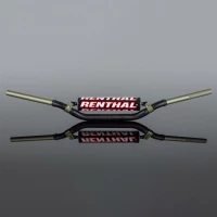 RENTHAL КЕРМО 1,1/8 ЦІЛИЙ (28,6MM) MX TWINWALL 991 РУЧКИ BLACK KTM SX/SX-F '09-'12; SUZUKI RM / RMZ '06-'13; YAMAHA YZF '18-'21 PADDED КОЛІР ЧОРНИЙ Z GABKA