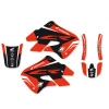 BLACKBIRD КОМПЛЕКТ НАЛІПОК (OKLEIN) HONDA CR 125 '98-'99, CR 250 '97-'99 DREAM 4 КОЛІР ЧЕРВОНИЙ\/ЧОРНИЙ - зображення 1