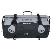 OXFORD OXFORD СУМКА AQUA T-30 ROLLBAG ВОДОВІДШТОВХУЮЧА ВМІСТИМІСТЬ 30L КОЛІР ЧОРНИЙ/СІРИЙ STARY КОД OL990)