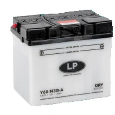 LANDPORT АКУМУЛЯТОР Y60-N30-A (MD L60-N30-A) 12V 30AH (184X130X170MM) (300A) OBSLUGOWY - ELEKTROLIT OSOBNO (2) UE2019/1148