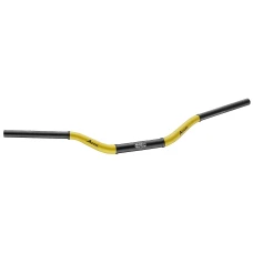 ACCEL КЕРМО АЛЮМІНІЙ (28,6MM) TAPER MX УЗОР YAMAHA YZ ВИСОКЕ (7075-T6) ERGAL DWUKOLOROWA ZOLTY+CZARNY (SZER. 803MM, WYS. 92MM) - АКЦІЯ