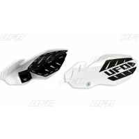 КРИШКИ HANDGUARD UFO FLAME KAWASAKI KXF БІЛИЙ ЧОРНИЙ