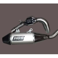 HGS ВИПУСКУ СИСТЕМИ 4T COMPLETE КОМПЛЕКТ KTM450SX-F FC450 MC450F 23-.. GREY КАРБОНОВОГО