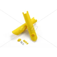 UFO КРИШКИ ТЕЛЕСКОПІЧНИЙ ( АМОТРТИЗАТОРІВ ) ПЕРІД HUSQVARNA TC/FC 125/250/300/310/350/450 '15-18, TE/TX/ 125/250/300/310, FE 250/350/450/501 '16-18 КОЛІР ЖОВТИЙ