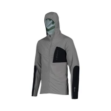 LEATT (НОВИНКА 2024) КУРТКА ROWEROWA MTB TRAIL 1.0 JACKET GRANITE КОЛІР СІРИЙ/ЧОРНИЙ РОЗМІР M