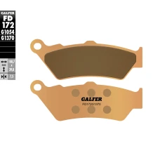 GALFER КОЛОДКИ ДИСКОВІ ТОРМОЗНІ KH209 SPIEK METALICZNY (КОЛІР ЗОЛОТИЙ) STREET, ПЕРІД (APRILIA, BMW, DUCATI, KTM 690/990, VICTORY)