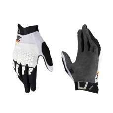 LEATT (НОВИНКА 2024) РУКАВИЦІ ВЕЛОСИПЕДІВ MTB 3.0 LITE GLOVE WHITE КОЛІР BIALY/CZARNY РОЗМІР S