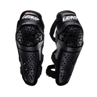 LEATT (НОВИНКА 2024) НАКОЛІННИКИ ПРОТЕКТОРИ ПІДКОЛІННА DUAL AXIS PRO НАКОЛІННА AND SHIN GUARD BLACK КОЛІР ЧОРНИЙ РОЗМІР XXL