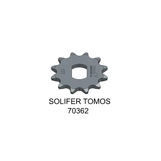 TEC-X ПЕРІД SPROCKET 12 ЗУБІВ (415) SOLIFER SM / TOMOS