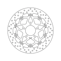 BREMBO SERIE ORO BRAKEDISC ПЛАВАЮЧИЙ