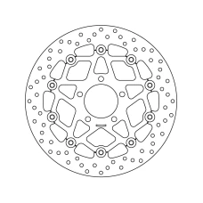 BREMBO SERIE ORO BRAKEDISC ПЛАВАЮЧИЙ