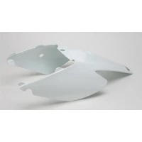UFO КРИЛО ЗАД KTM SX 85 '04-'12 Z BOCZKAMI TYLNYMI КОЛІР БІЛИЙ