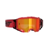 LEATT (2022\/2023) ОКУЛЯРИ VELOCITY 5.5 IRIZ GOGGLE RED LENS RED 28% - КОЛІР ЧЕРВОНИЙ\/ЧОРНИЙ ХВІРТКА LUSTRZANA ЧЕРВОНА - зображення 2