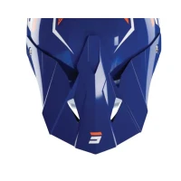 SHOT VISOR FURIOUS CAMO NAVY ПОМАРАНЧЕВИЙ КОЛІР GLOSSY
