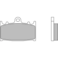 BREMBO BRAKEPADS SINTERED ЗАДНЬОЇ ДОРОЖНЯ
