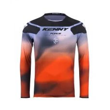 KENNY RACING 2025 СОРОЧКА CROSS/ENDURO МОДЕЛЬ FORCE FOG ПОМАРАНЧЕВИЙ КОЛІР КОЛІР POMARANCZOWY/CZARNY/SZARY РОЗМІР M