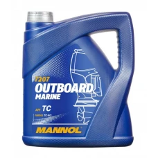 MANNOL МАСТИЛО DO MIESZANKI 2T OUTBOARD MARINE TC-W3 API TD 4L (7207) (4)