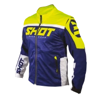 SHOT КУРТКА SOFTSHELL LITE 2.0 NAVY NEON ЖОВТИЙ S