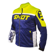 SHOT КУРТКА SOFTSHELL LITE 2.0 NAVY NEON ЖОВТИЙ S