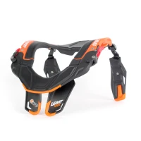 LEATT NECK BRACE SNX TROPHY #L/XL BLK/ORG