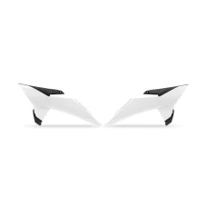UFO 2025/11 КРИШКИ РАДІАТОРА KTM SX 85 '18-'26 КОЛІР БІЛИЙ