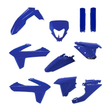 POLISPORT КОМПЛЕКТ ПЛАСТІКОВ (ПОВНИЙ KIT) SHERCO SE/SEF '25-'26 W КОМПЛЕКТІ ЗАХИСТ ФАРИ (8681100003) I КРИШКИ АМОРТИЗАТОРІВ (8398600027) КОЛІР СИНІЙ