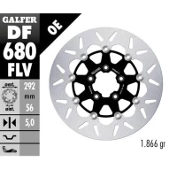 GALFER ДИСК ТОРМОЗНИЙ ПЕРІД HARLEY-DAVIDSON (292X56X5) PLYWAJACA (PATRZ ОПИС)