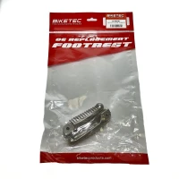 BIKETEC КОМПЛЕКТ PODNOZKOW (ПІДНІЖКИ) КЕРМА DUCATI 848/1098/1198 '08-13 КОЛІР СРІБНИЙ