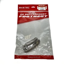 BIKETEC КОМПЛЕКТ PODNOZKOW (ПІДНІЖКИ) КЕРМА DUCATI 848/1098/1198 '08-13 КОЛІР СРІБНИЙ