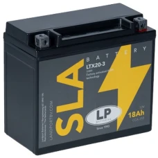 АКУМУЛЯТОР МОТОЦИКЛЕТНИЙ LANDPORT YTX20-3 (YB18L-A, YTX20L-BS)