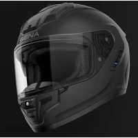 SENA ШОЛОМ PHANTOM ПРОТІВ NOISE CANCELLING ПЛОСКЕ ЧОРНИЙ S