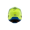 ALPINESTARS ШОЛОМ SM3 YOUTH RADIUM ЖОВТИЙ FLUO\/BLACK\/BLUE YM 50-51CM - зображення 6