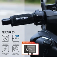 OXFORD OCIEPLAJACE НАКЛАДКИ NA ПЕРЕМИКАЧІ QUAD / СКУТЕР SNIEZNY 12V