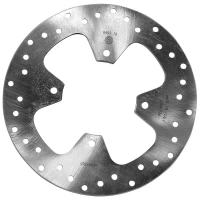 BREMBO 2026/06 ДИСК ТОРМОЗНИЙ ЗАД YAMAHA X-CITY 125 / 250 '08-'15, X-MAX 125 / 250 '05-'16, XC VERSITY 300 '03-'06, MBK KILIBRE 300 '03-'04 (240X92X5MM) (4X8,5MM)