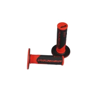 PROGRIP 2026/04 ПЕРЕМИКАЧІ PG801 ВИКЛЮЧЕНИЙ ROAD (22+25MM, DL.115MM) КОЛІР ЧЕРВОНИЙ/ЧОРНИЙ (DWUSKLADNIKOWE) (801-149)