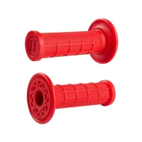 ODI ПЕРЕМИКАЧІ ВИКЛЮЧЕНИЙ ROAD МІНІ HALF WAFFLE MX SINGLE PLY GRIP КОЛІР ЧЕРВОНИЙ