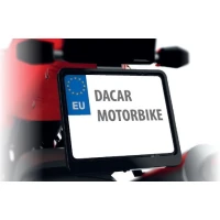 BIKETEC РАМКА DO ТАБЛИЦІ (NA TABLICE)  REJESTRACYJNEJ MOTOCYKL/MOTORBIKE КОЛІР ЧОРНИЙ